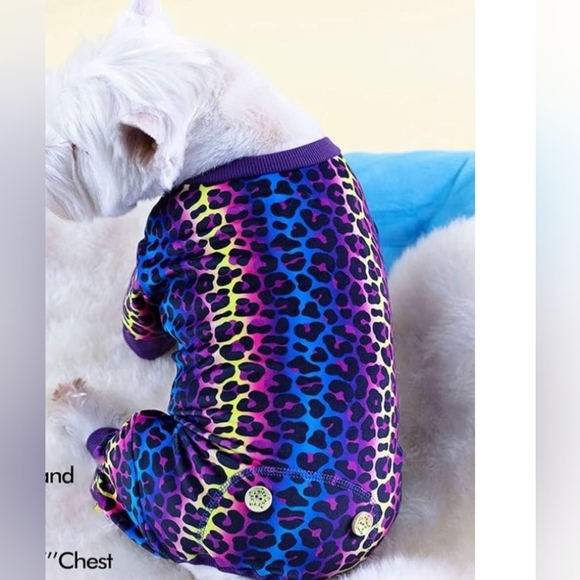 NWT Kyeese Leopard Doggie Pajamas XL - Picture 4 of 7
